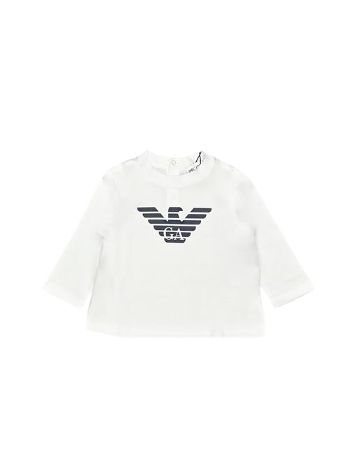 T-shirt, bambino, logata. EMPORIO ARMANI | 8NHTN6 1JPZZ0147